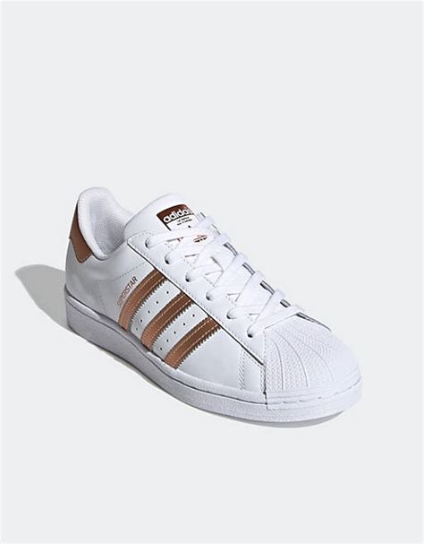 adidas weiß kupfer|Adidas superstar.